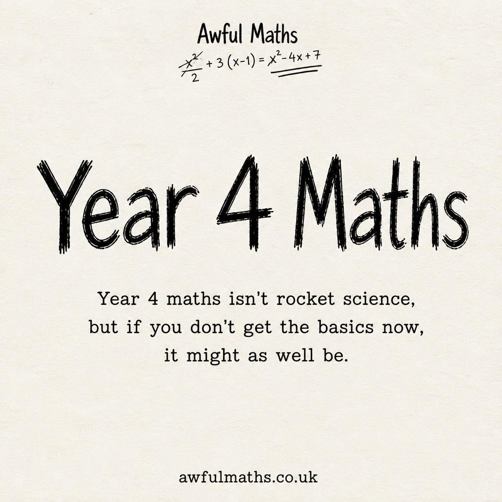 Year 4 Maths