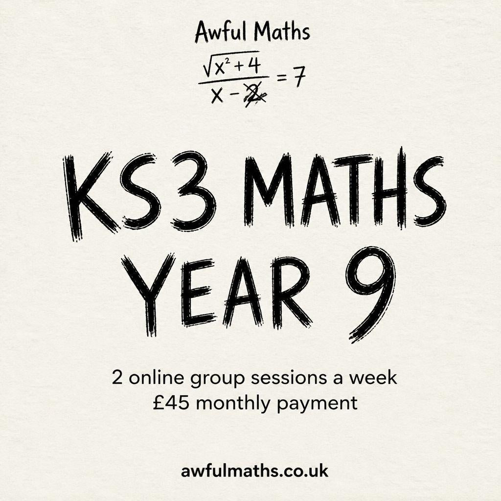 KS3 Maths Year 9